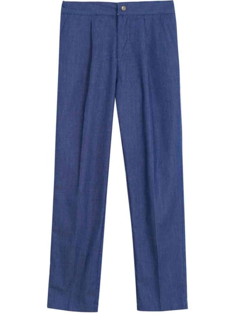 Pantalon costume  marine   AMBROISE - La Faute à Voltaire Bleu marine - Kiabi
