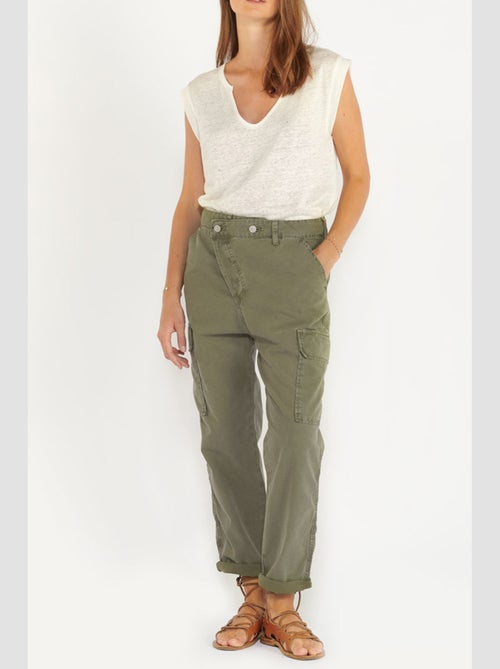 Pantalon COSYARMY loose, large 'Le Temps Des Cerises' - Kiabi