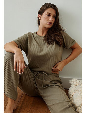 Pantalon côtelé Elsa