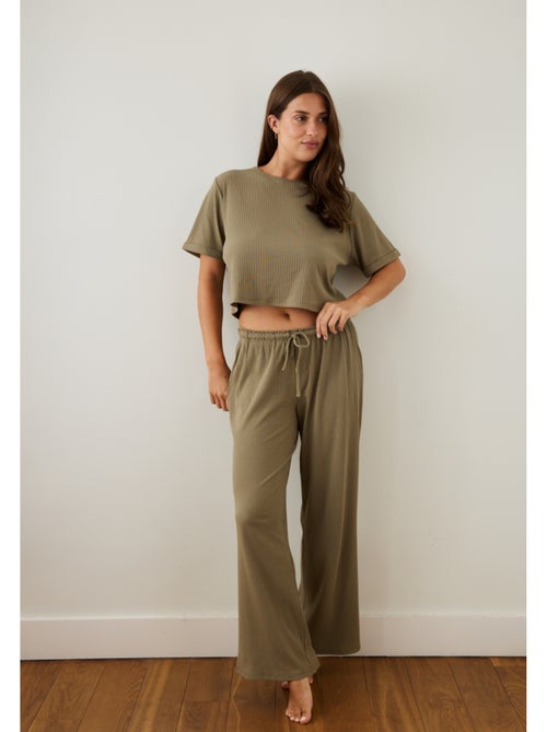 Pantalon côtelé elsa - Kiabi Pantalon côtelé elsa - Kiabi