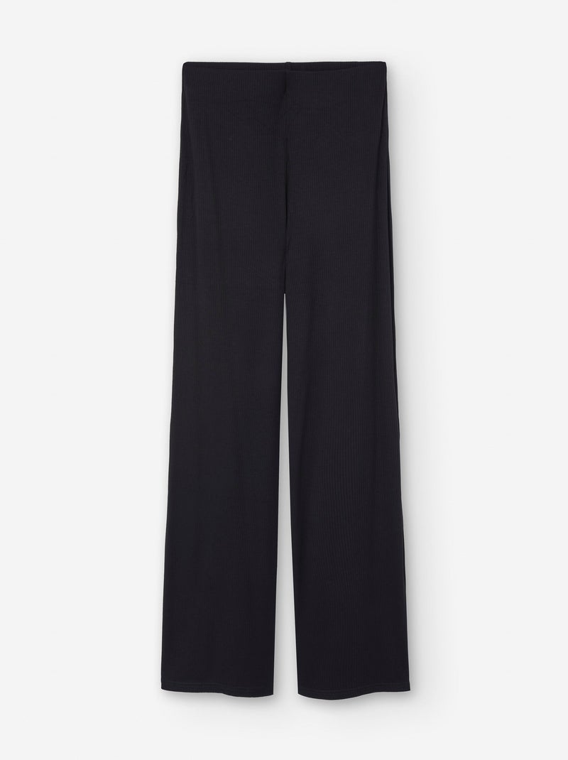 Pantalon Côtelé Noir - Kiabi