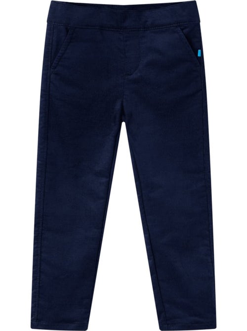 Pantalon coton élasthanne enfant en toile côtelée - vidaxl - Kiabi Pantalon coton élasthanne enfant en toile côtelée - vidaxl - Kiabi