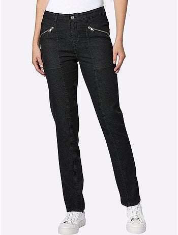 Pantalon coton extensible confortable - taille standard - helline