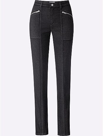 Pantalon coton extensible confortable - taille standard - helline