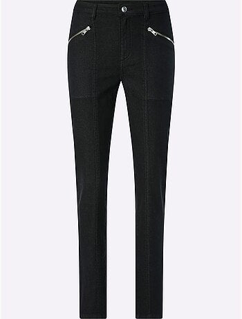 Pantalon coton extensible confortable - taille standard - helline