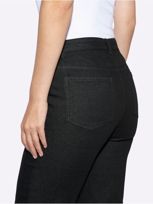 Pantalon coton extensible confortable - taille standard - helline - Kiabi