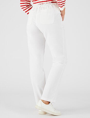 Pantalon coton stretch - Damart