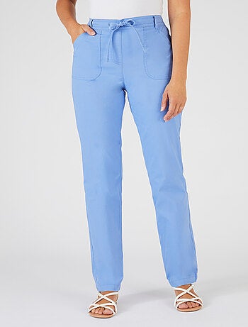 Pantalon coton stretch - Damart