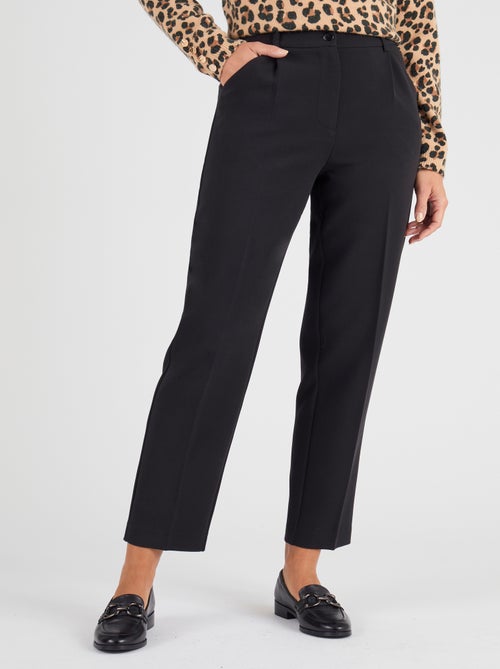 Pantalon coupe carotte - Damart - Kiabi