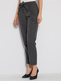 Pantalon coupe carotte - Kiabi