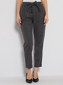 Pantalon coupe carotte - Kiabi