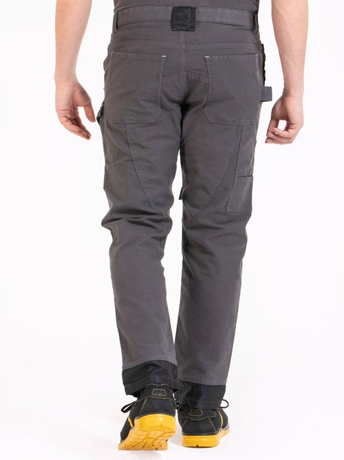 Pantalon coupe charpentier avec ouverture pour insertion de genouillères  HARDY 'Rica Lewis' - Kiabi