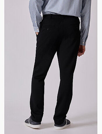 Pantalon coupe chino en maille piquée - damart