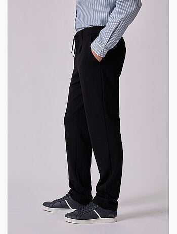 Pantalon coupe chino en maille piquée - damart
