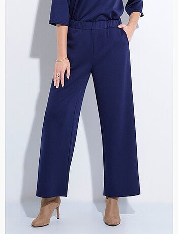 Pantalon coupe confort maille souple - Afibel