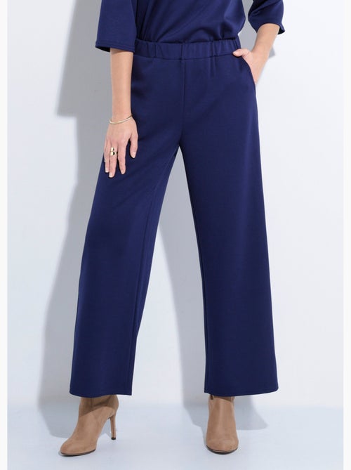 Pantalon coupe confort maille souple - Afibel - Kiabi