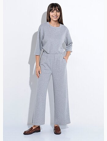 Pantalon coupe confort maille souple - Afibel