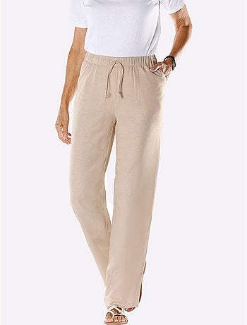 Pantalon Coupe Décontractée - Taille Standard - Moda Vilona