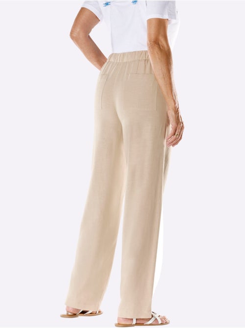 Pantalon Coupe Décontractée - Taille Standard - Moda Vilona - Kiabi Pantalon Coupe Décontractée - Taille Standard - Moda Vilona - Kiabi