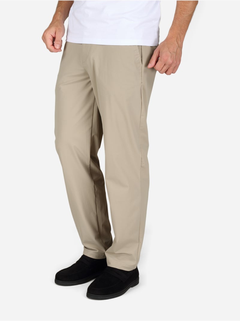 Pantalon coupe droite - kenzarro Taupe - Kiabi