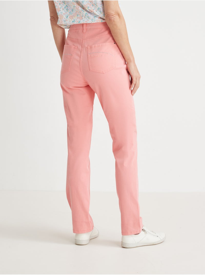 Pantalon coupe droite 5 poches - DAXON Corail - Kiabi