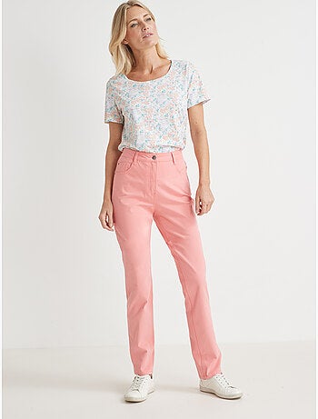 Pantalon coupe droite 5 poches