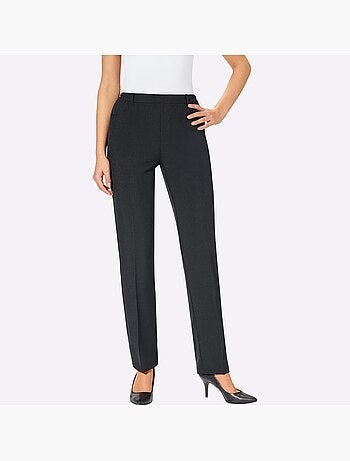 Pantalon plissé ceinture élastique confortable - taille standard - moda vilona