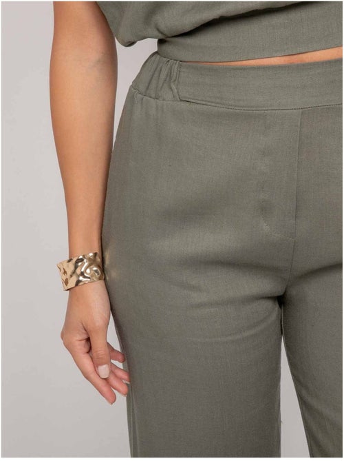 Pantalon coupe droite ECASA - Kiabi