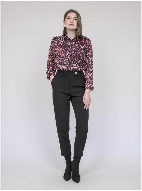 Pantalon coupe droite EMILOU - Kiabi