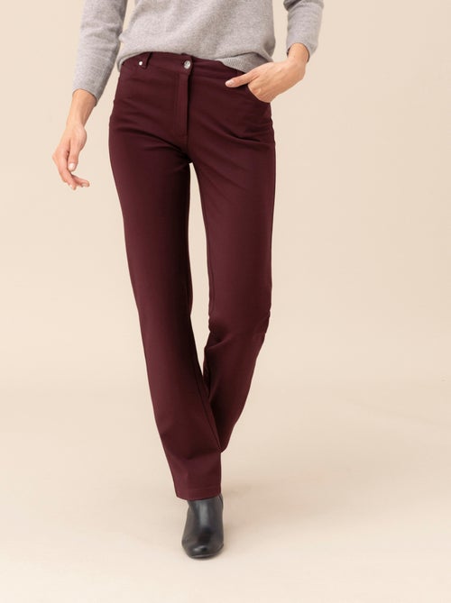 Pantalon coupe droite maille milano - Damart - Kiabi
