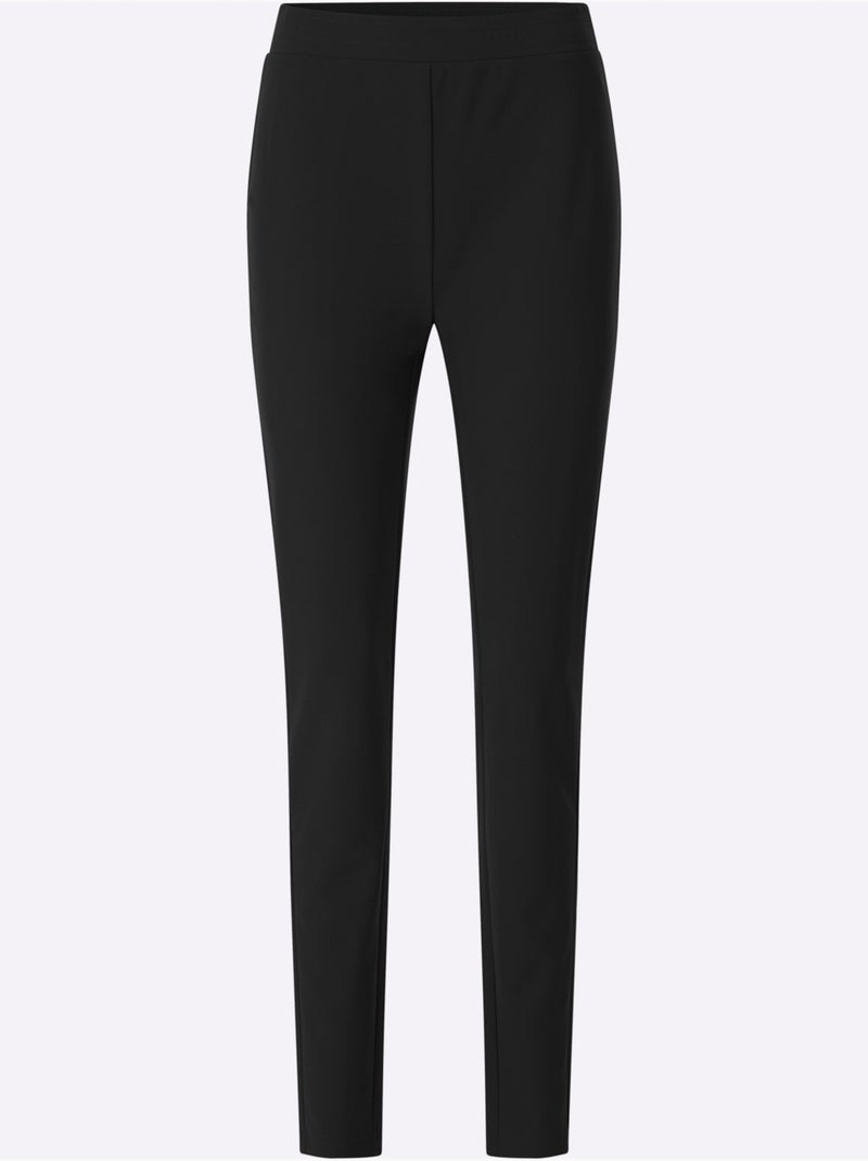Pantalon Coupe étroite - Taille Standard - Moda Vilona Noir - Kiabi