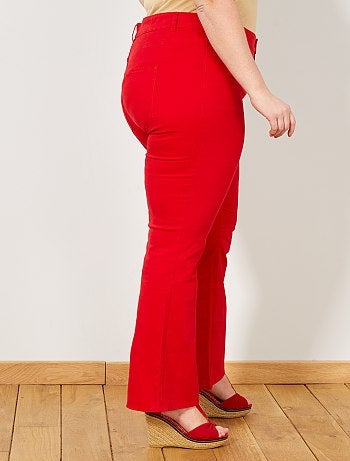 Pantalon coupe flare - Kiabi