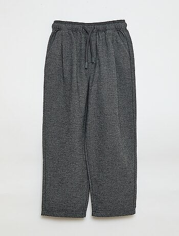 Pantalon coupe jogger en flanelle