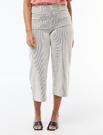 Pantalon coupe large / wide leg taille standard