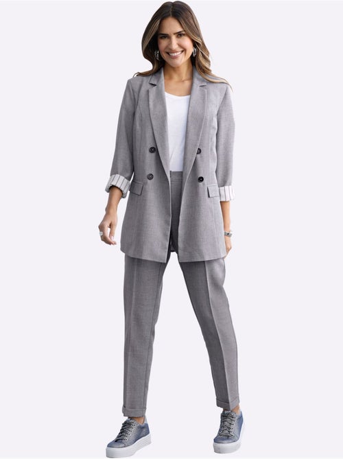 Pantalon Coupe Longueur Cheville - Taille Courte - Moda Vilona - Kiabi
