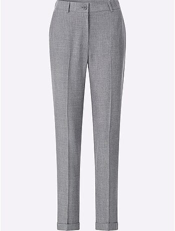 Pantalon Coupe Longueur Cheville - Taille Standard - Moda Vilona
