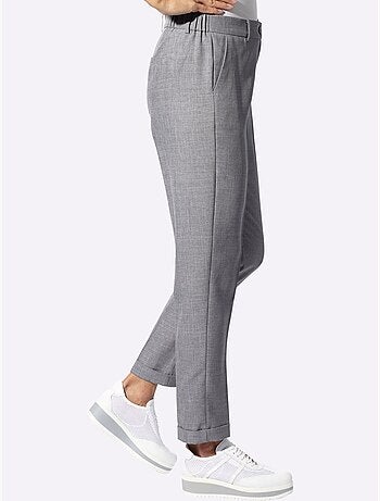 Pantalon Coupe Longueur Cheville - Taille Standard - Moda Vilona
