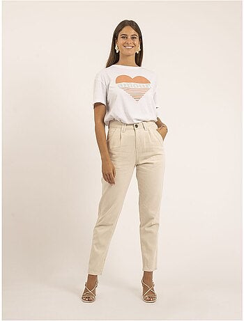 Pantalon coupe mom EZEL