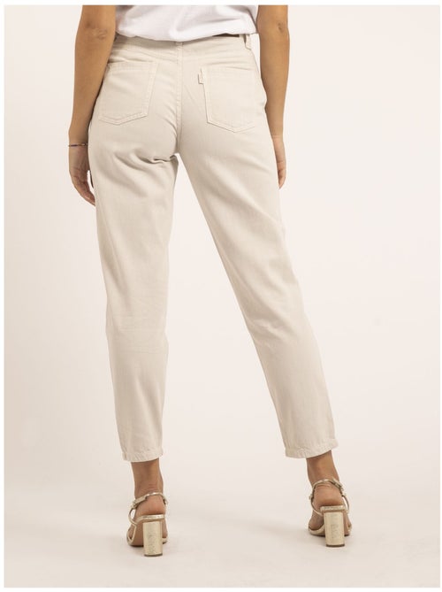 Pantalon coupe mom EZEL - Kiabi