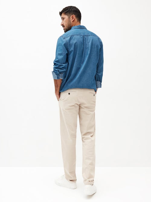 Pantalon 'coupe slim' - Kiabi