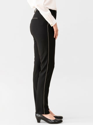 Pantalon crêpe biais brillant - Damart