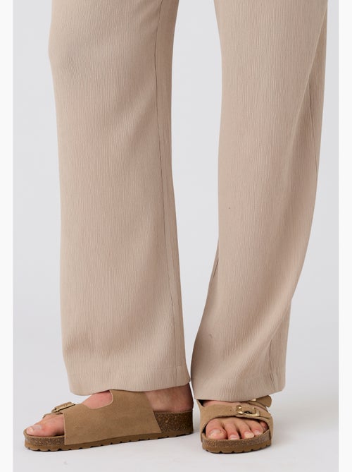 Pantalon crépon enfilable - Damart - Kiabi
