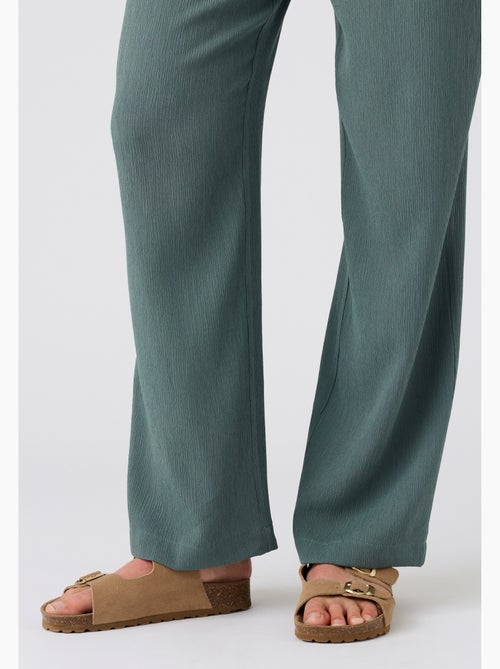 Pantalon crépon enfilable - Damart - Kiabi