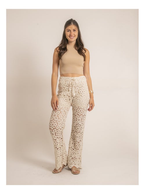 Pantalon crochet ELASMA - Kiabi