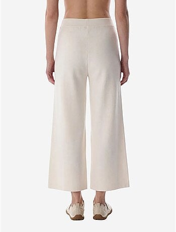 Pantalon crop en modal taille haute penti