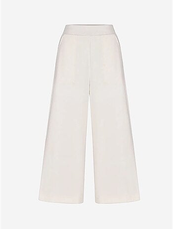 Pantalon crop en modal taille haute penti