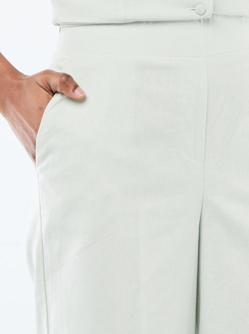 Pantalon culotte femme ample - Kiabi