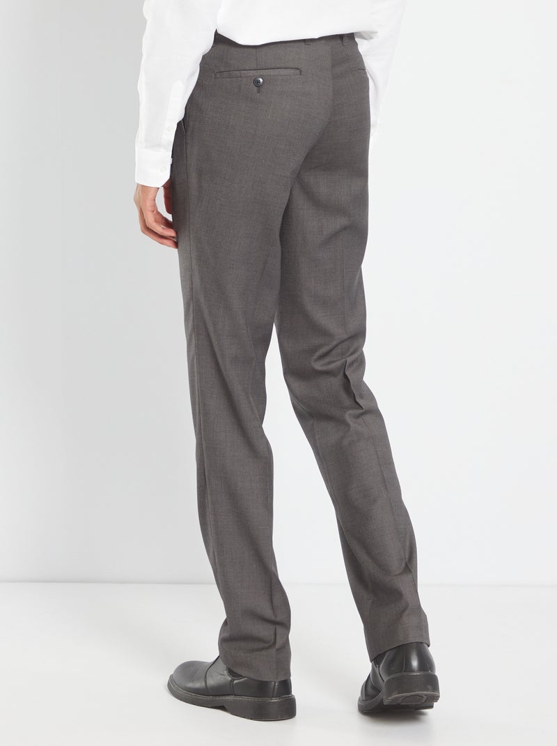 Pantalon de costume +1m90 gris - Kiabi
