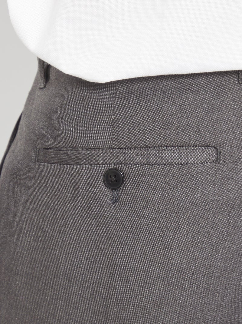 Pantalon de costume +1m90 gris - Kiabi