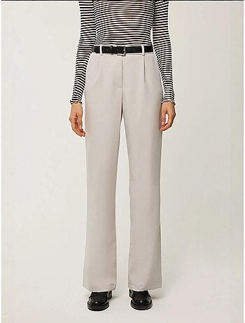 Pantalon de costume à jambe droite